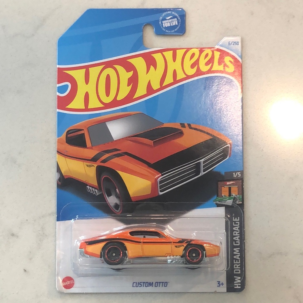 Custom Otto - Orange Toy Car
